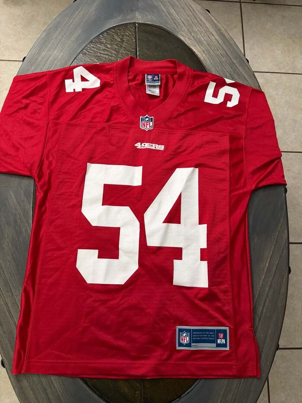 Nike Fred Warner San Francisco 49ers Scarlet Game Jersey